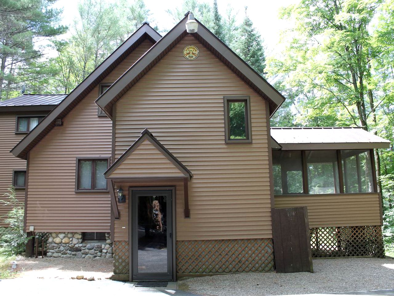 Family-Friendly Cabin on Trout Brook near Gore Mountain Ski Resort in Bakers Mills, New York