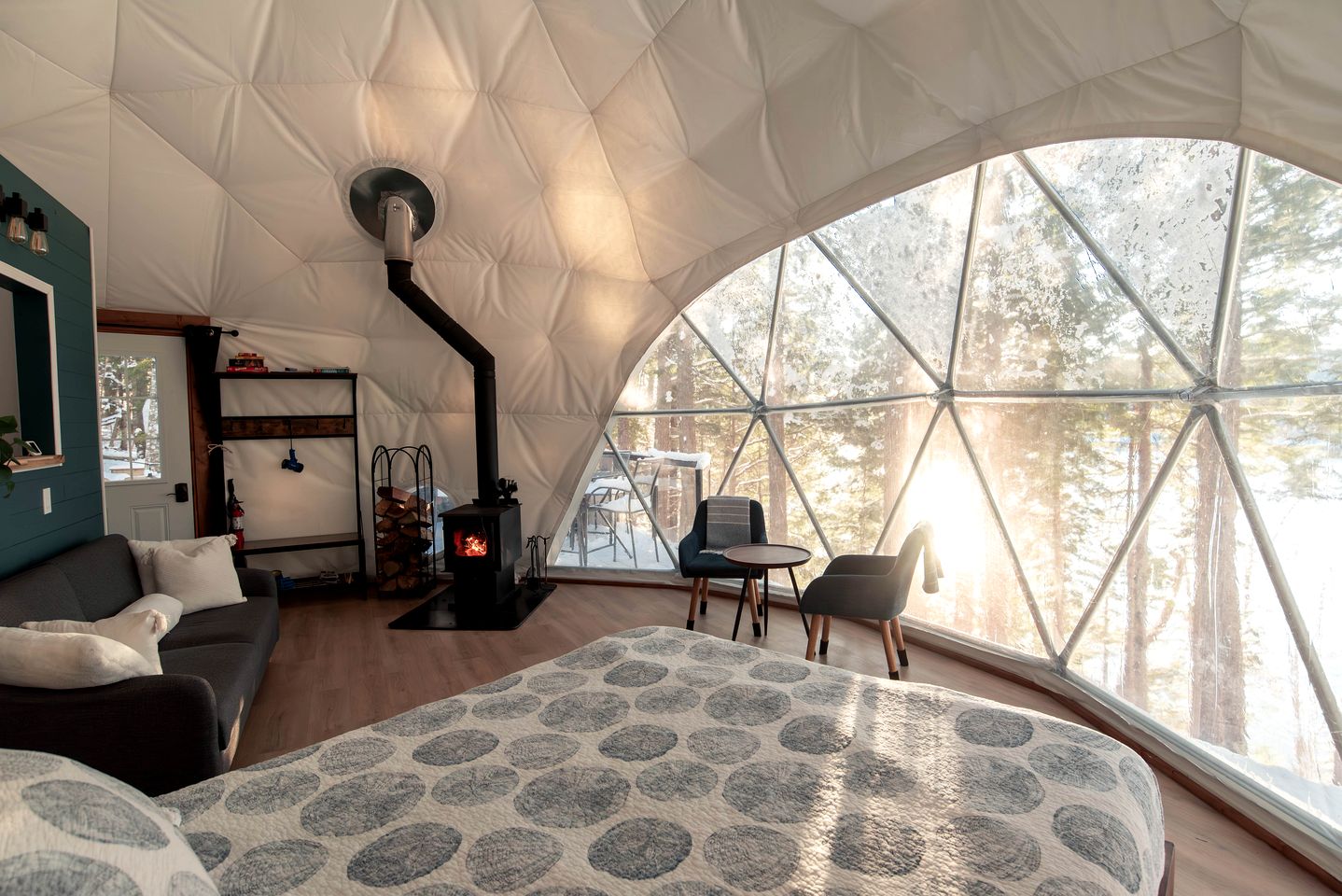 Spectacular Dome with Impressive Outdoor Deck in New Brunswick