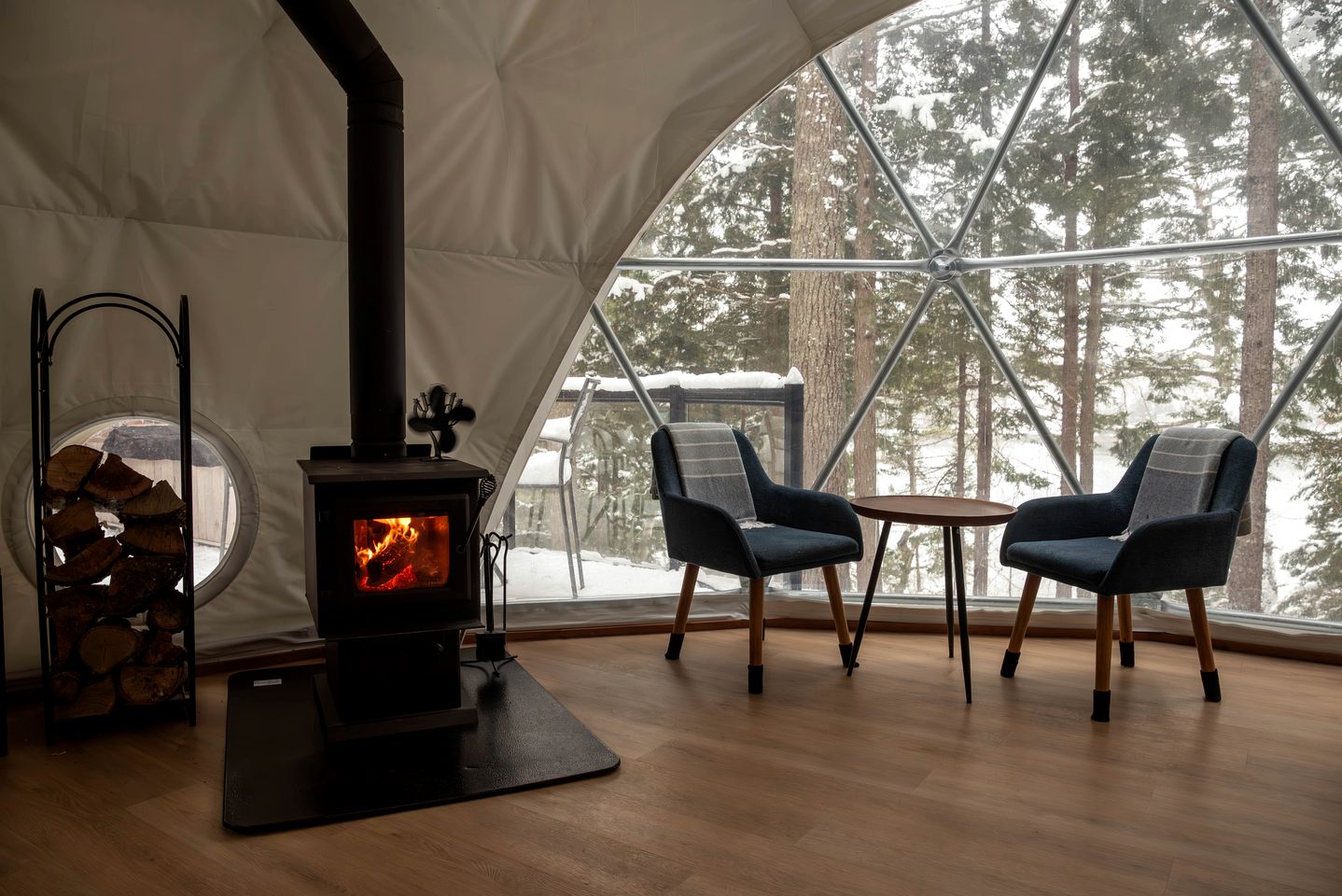 Spectacular Dome with Impressive Outdoor Deck in New Brunswick