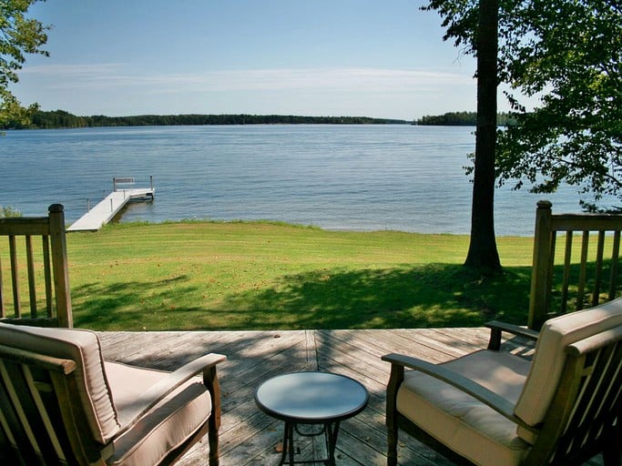 Luxury cabin rental for a family getaway in Pokegama Lake, MN