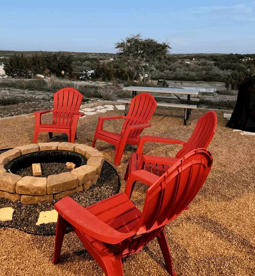 Elegant and Inviting Tiny Home Retreat with Resort Pool and Hill Country Views Near Fredericksburg, TX