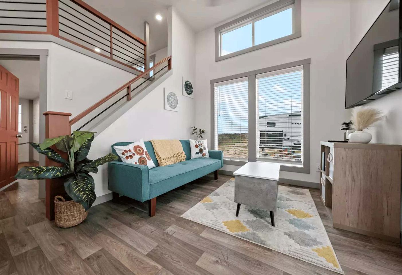 Elegant and Inviting Tiny Home Retreat with Resort Pool and Hill Country Views Near Fredericksburg, TX