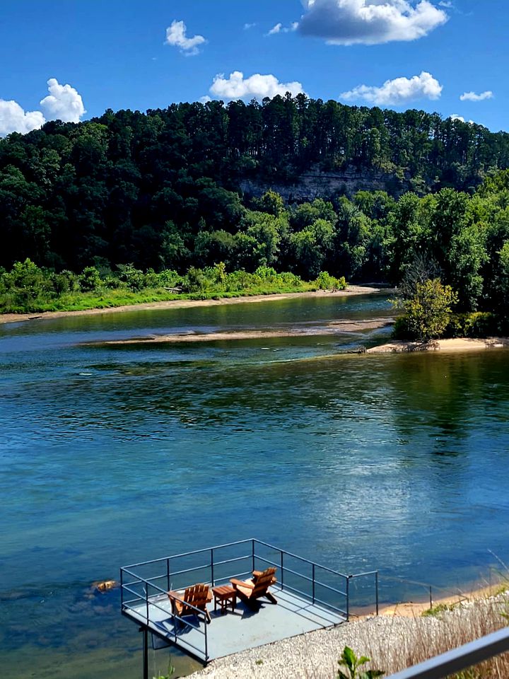 Deck of Dreams: Cabin with Unrivaled River Views in Arkansas