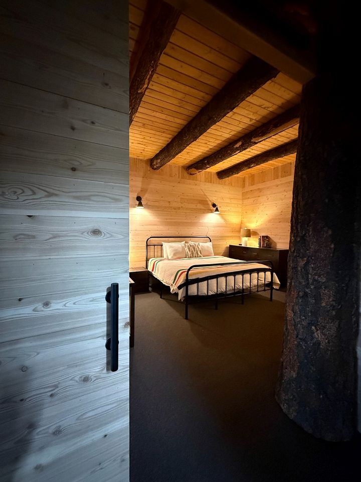 Rustic Mountain Cabin Retreat with Wrap-Around Porch & Scenic Views Near Livingston, Montana