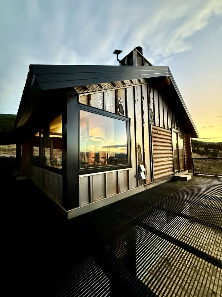 Rustic Mountain Cabin Retreat with Wrap-Around Porch & Scenic Views Near Livingston, Montana