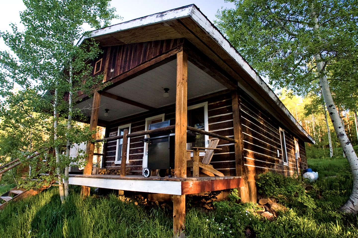 Quiet Mountain Cabin with Barbecue near Steamboat Springs in Colorado