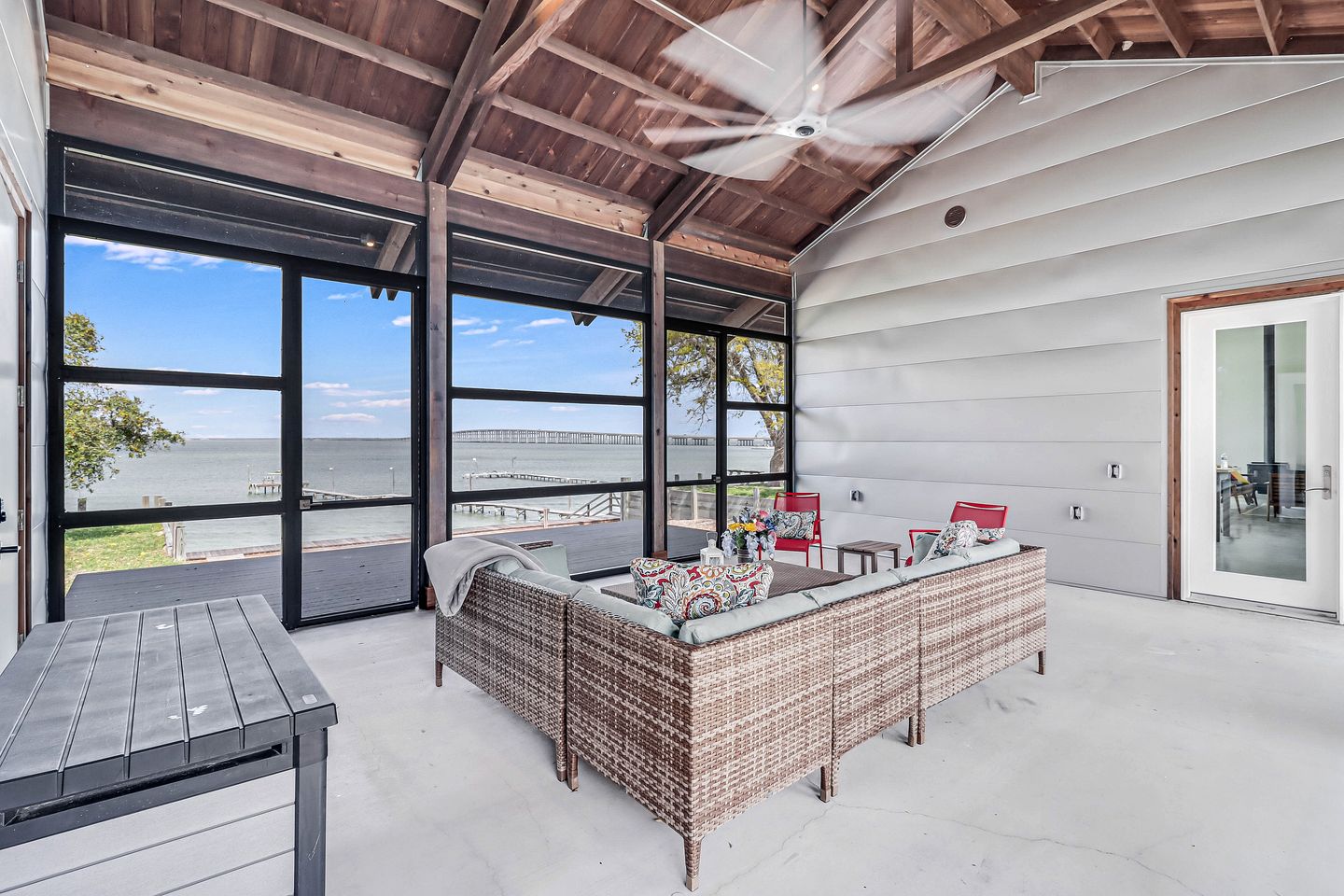 Stylish Waterfront Vacation Rental with Boat Dock and Golf Course in Rockport, Texas