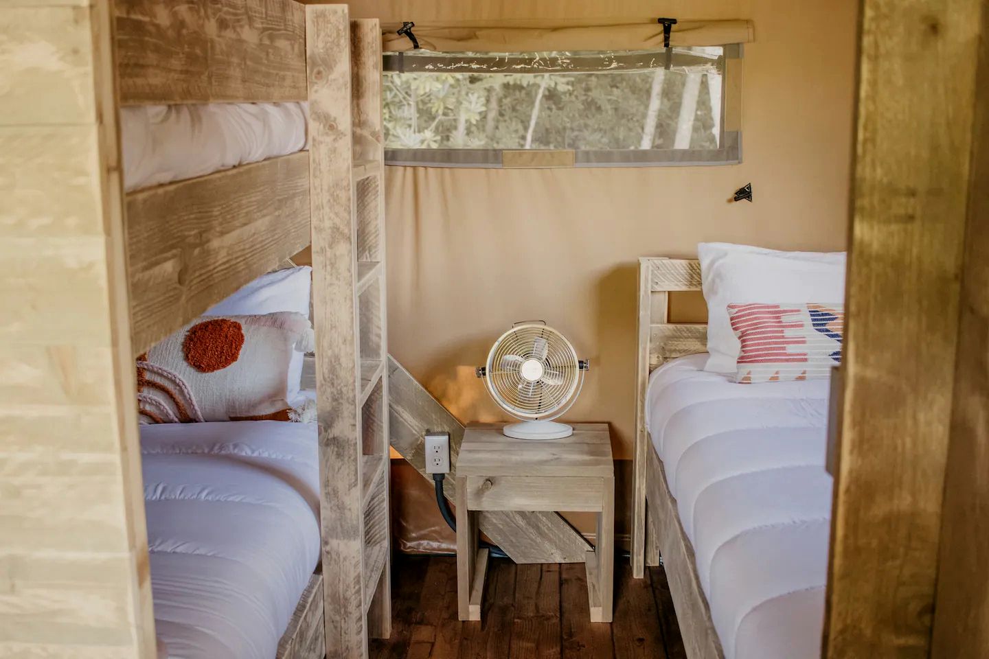 Incredible Safari Tent Perfect for Family Getaways in Erwin, Tennessee