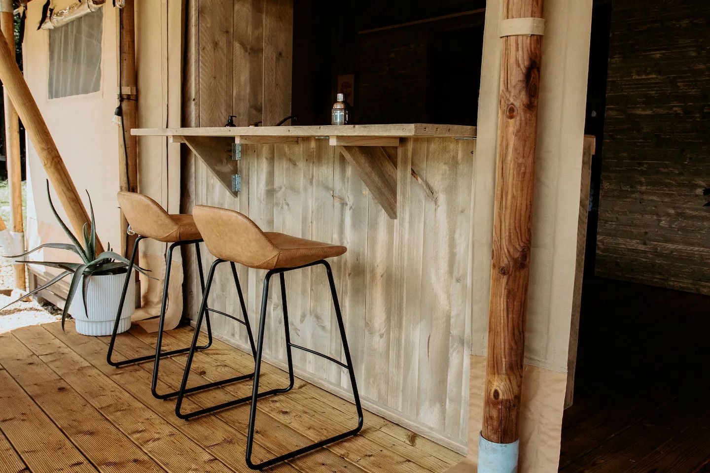 Incredible Safari Tent Perfect for Family Getaways in Erwin, Tennessee