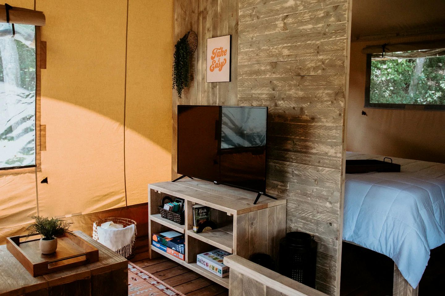 Incredible Safari Tent Perfect for Family Getaways in Erwin, Tennessee