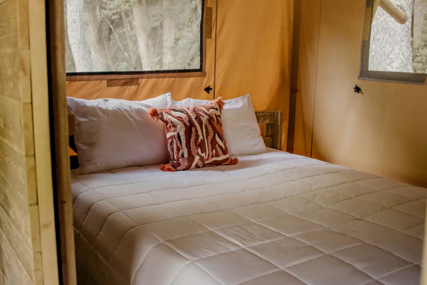 Incredible Safari Tent Perfect for Family Getaways in Erwin, Tennessee