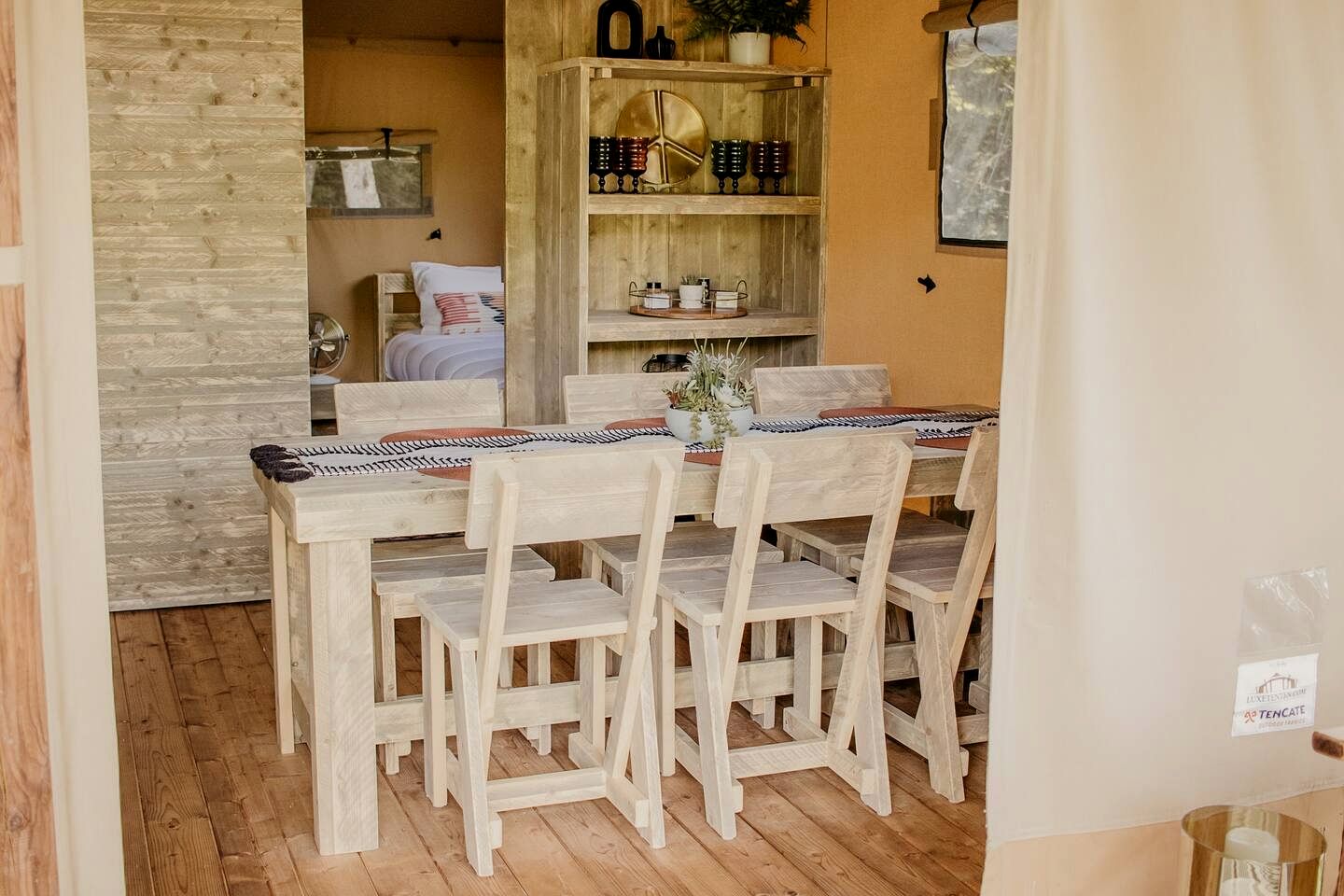 Incredible Safari Tent Perfect for Family Getaways in Erwin, Tennessee