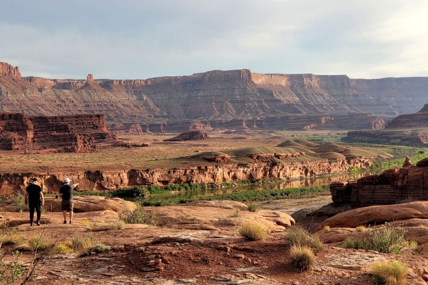 Beautiful Cave by the Colorado River with Stunning Canyon Views for a Unique Adventure in Moab, Utah