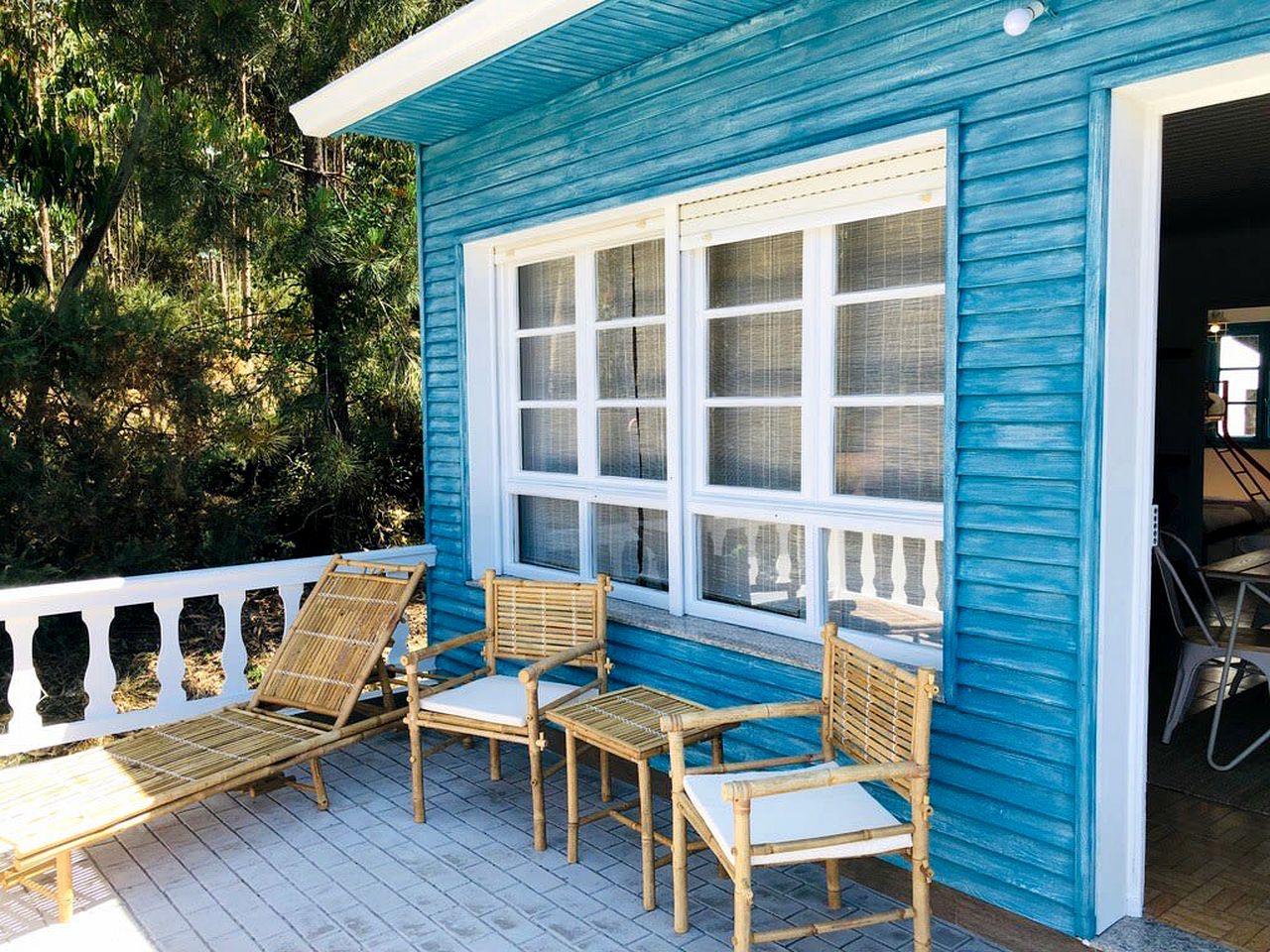 Peaceful Cabin with Private Patio, BBQ and Picnic Area in A Coruña, Galicia