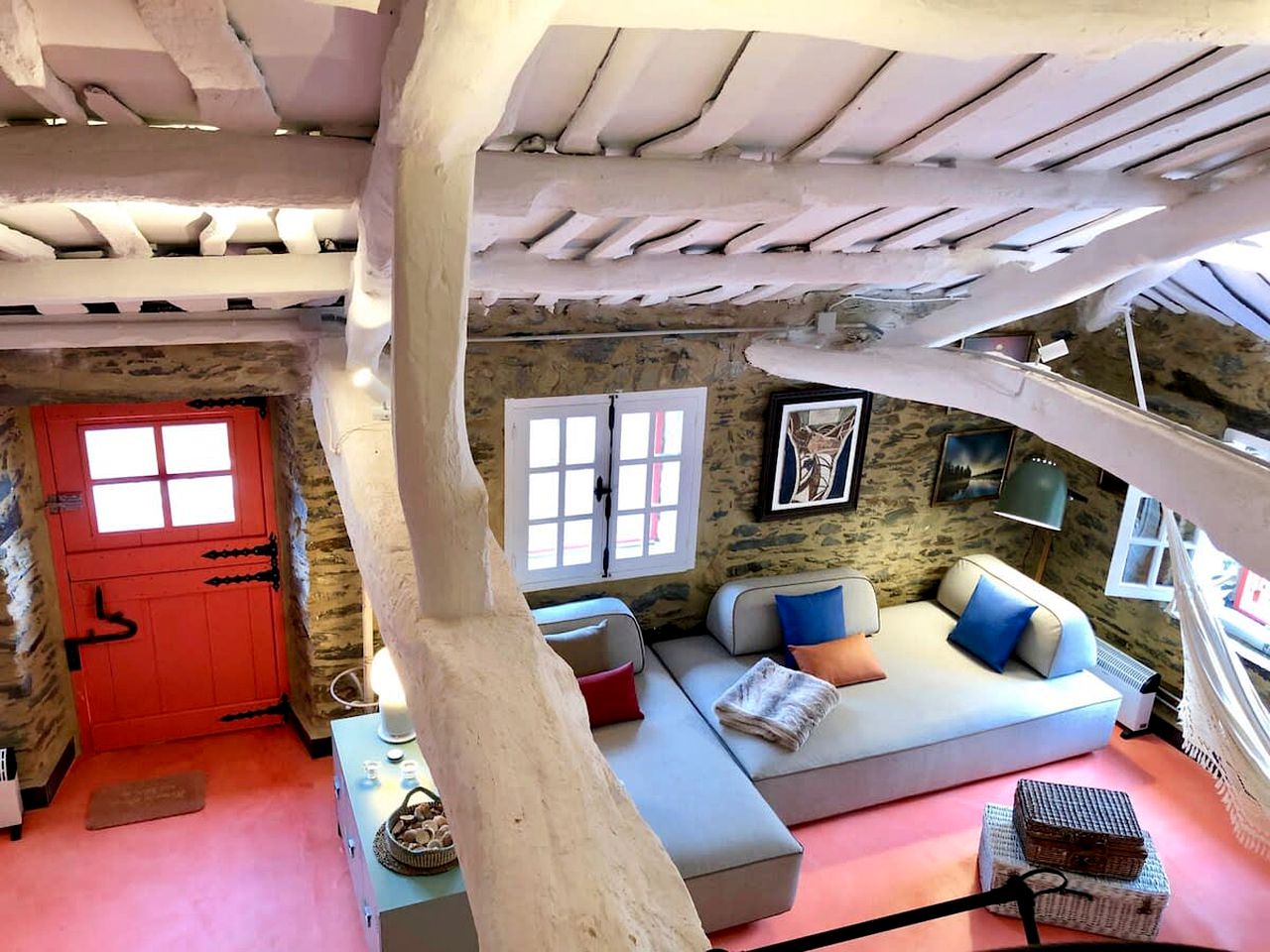 Beachfront House with Private Beach Entrance, Garden and Beautiful Views in Lugo, Galicia