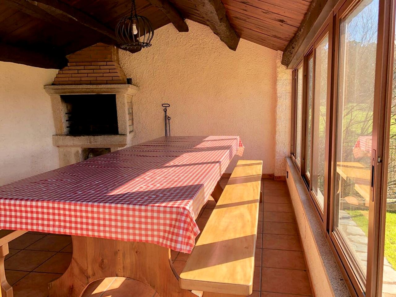 Rustic Vacation Rental with Beautiful Landscape, Garden and Barbecue in Viveiro, Galicia