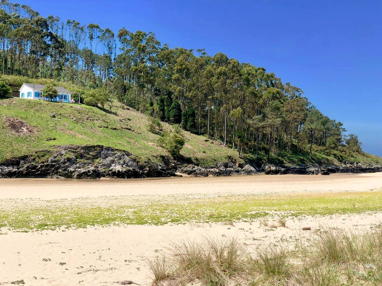 Rustic Vacation Rental with Beautiful Landscape, Garden and Barbecue in Viveiro, Galicia