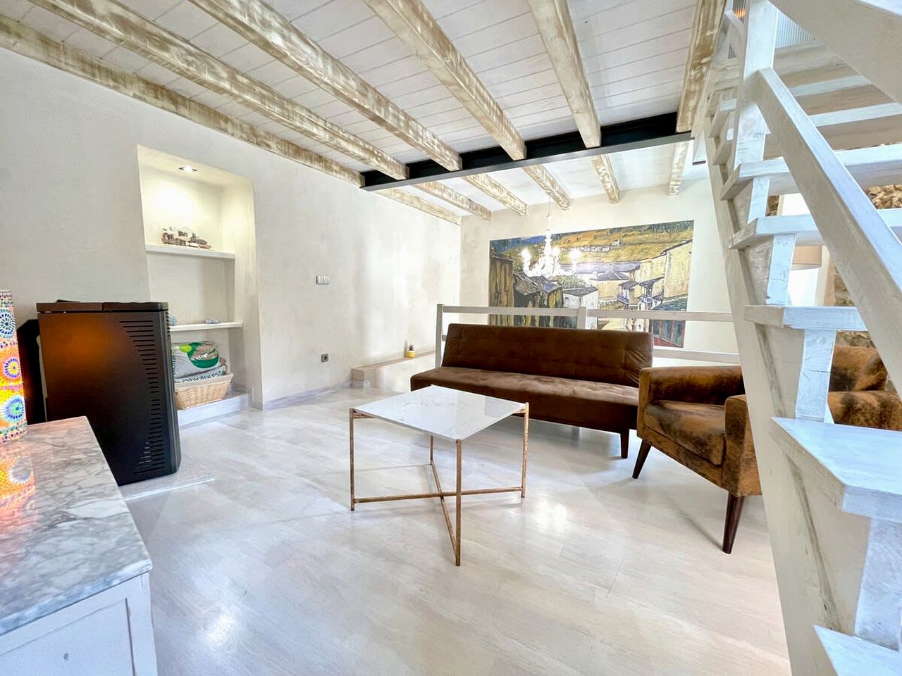 Modern Three Floors Cabin Surrounded with Beautiful Landscape in Viveiro, Galicia