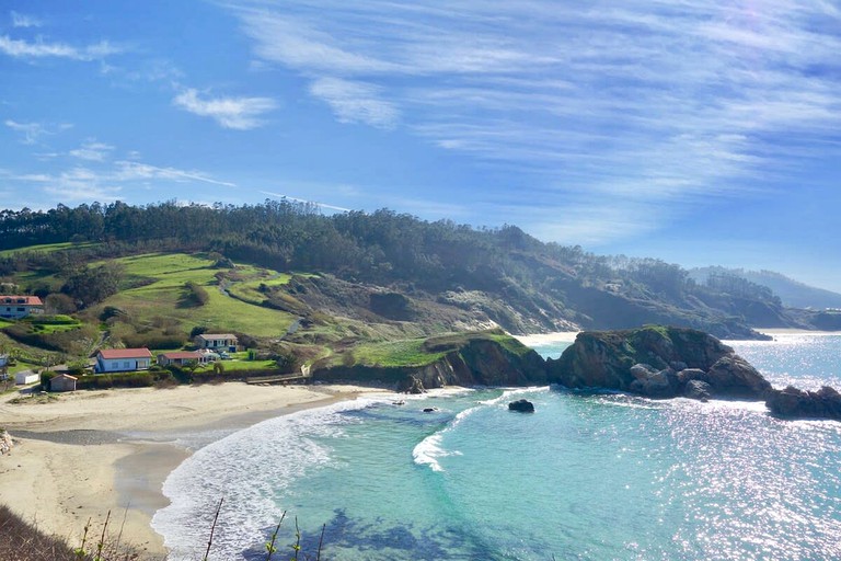 Cabins (Spain, Ortigueira, Galicia)