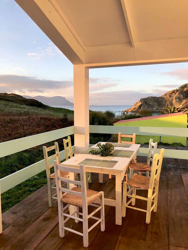 Stunning Cabin Loft with Impressive Outdoor Space and Beach Views in Ortigueira, Galicia