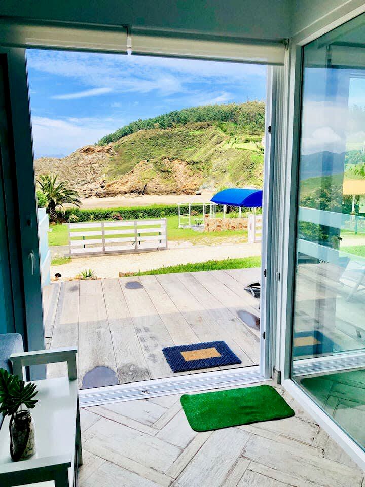 Stunning Cabin Loft with Impressive Outdoor Space and Beach Views in Ortigueira, Galicia