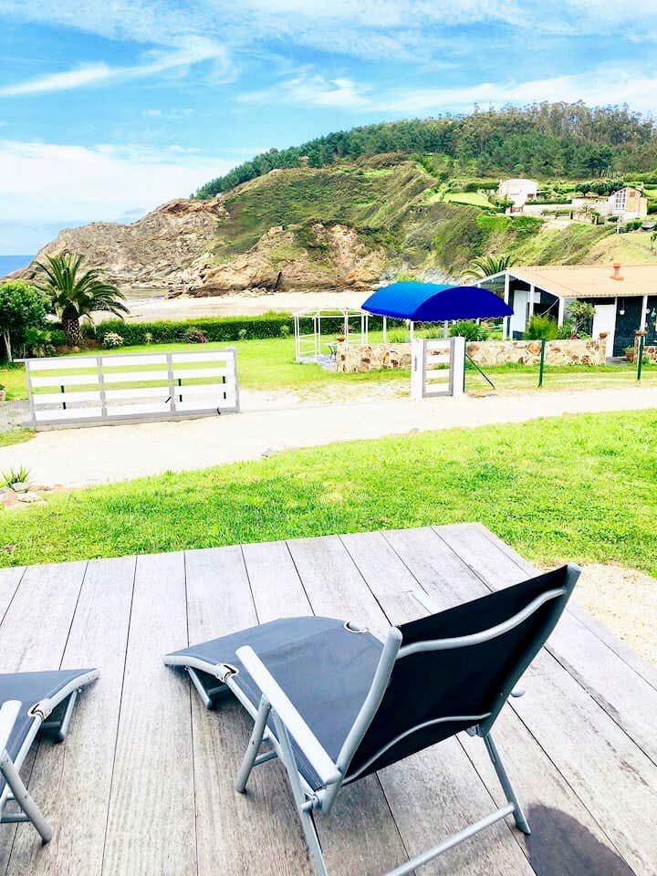 Stunning Cabin Loft with Impressive Outdoor Space and Beach Views in Ortigueira, Galicia