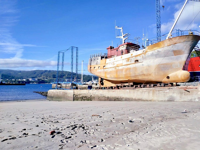 Cabins (Spain, Viveiro, Galicia)