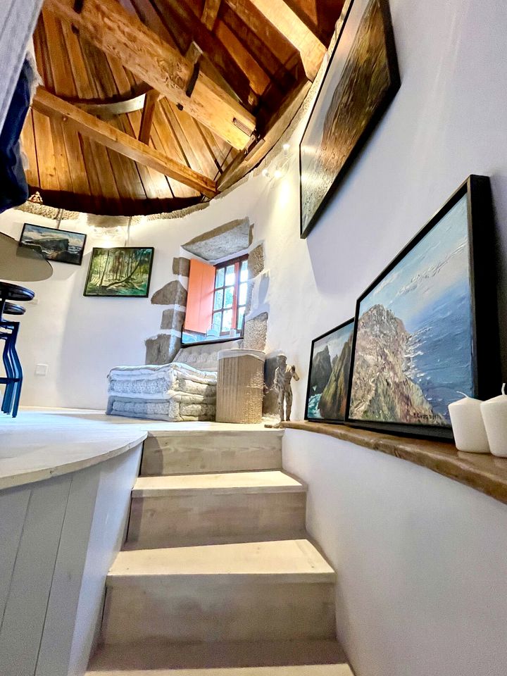 Unique Intimate Glamping Experience in a Windmill Perfect for a Couple Getaway in O Barqueiro, Galicia