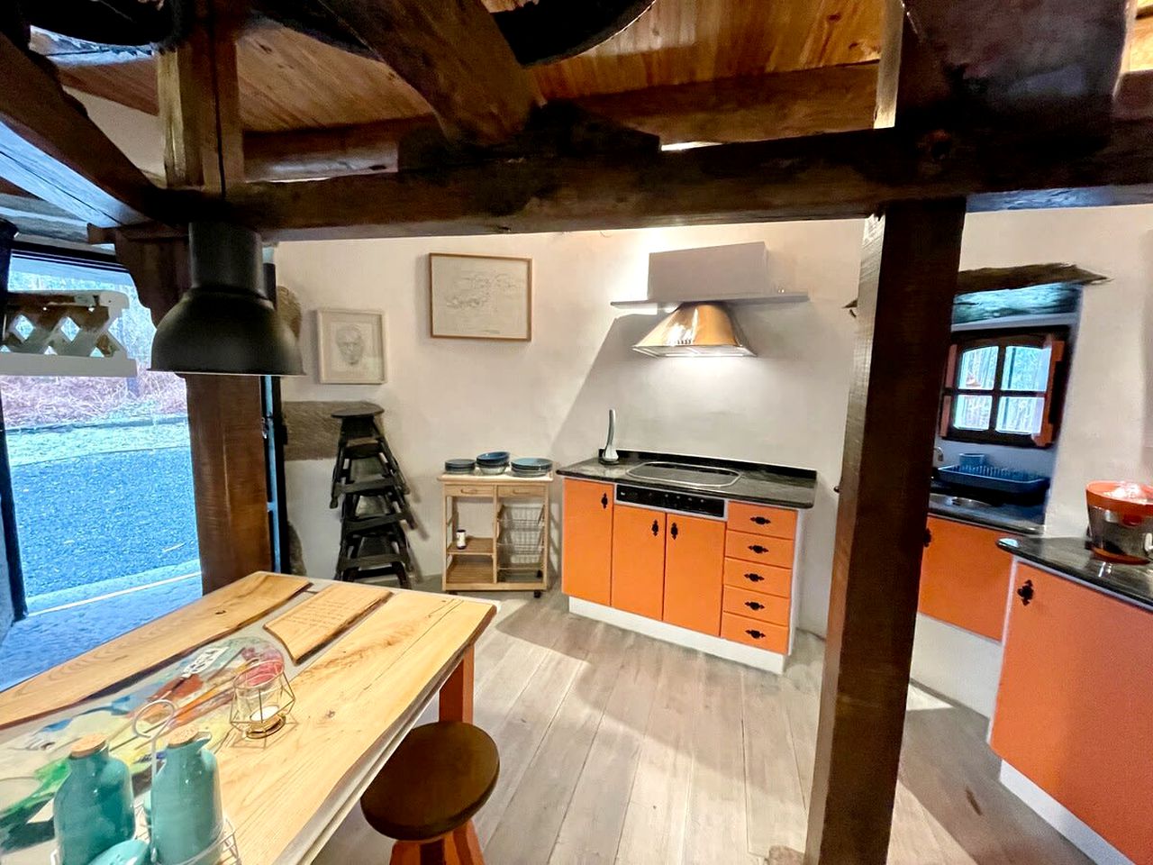 Unique Intimate Glamping Experience in a Windmill Perfect for a Couple Getaway in O Barqueiro, Galicia