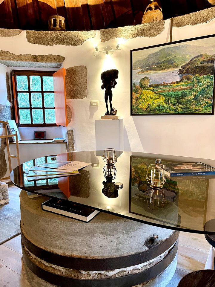 Unique Intimate Glamping Experience in a Windmill Perfect for a Couple Getaway in O Barqueiro, Galicia