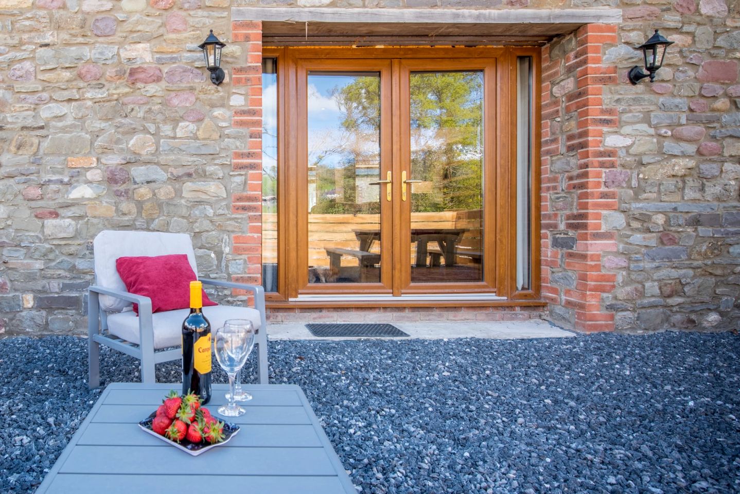 Spacious Holiday Home with Rustic Charm near Brecon Beacons in Llangadog, Mid Wales