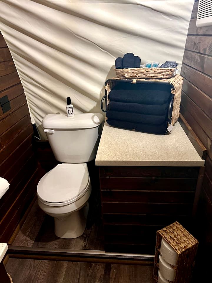 Elegant, Vintage Conestoga Covered Wagon Getaway in Denver, Pennsylvania