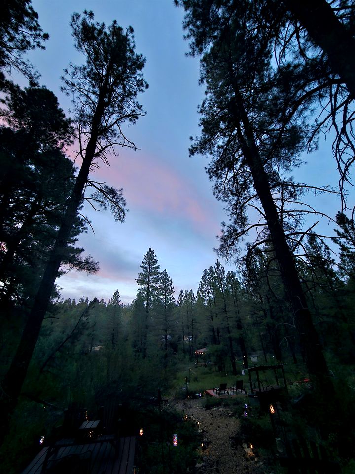 Convertible A-Frame Cabin with Epic Deck Views & Outdoor Shower in Mount Carmel, Utah
