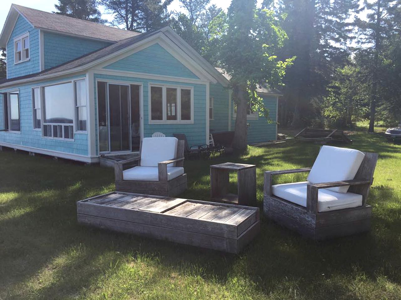 Gorgeous Cottage Getaway with a Waterfront Deck in Bay du Vin, New Brunswick