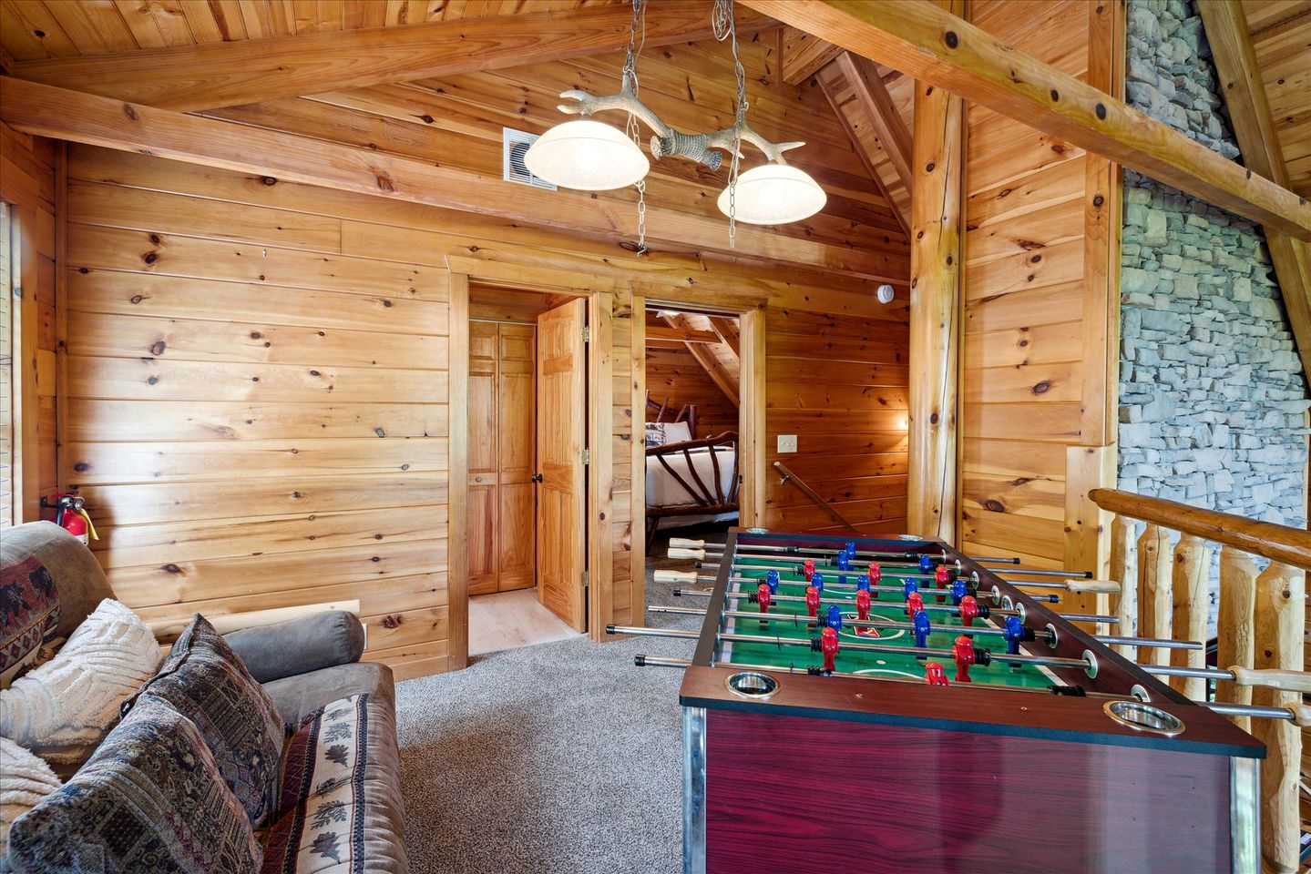 Family Glamping Getaway in the Great Smoky Mountains in this Wonderful Cabin Rental in Pigeon Forge