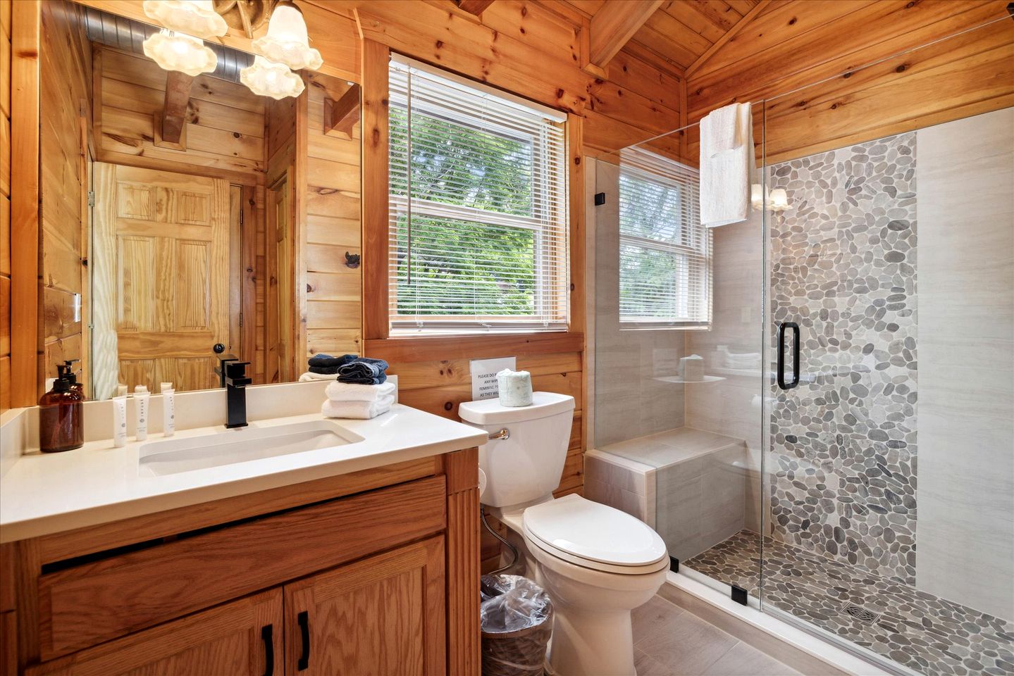 Family Glamping Getaway in the Great Smoky Mountains in this Wonderful Cabin Rental in Pigeon Forge