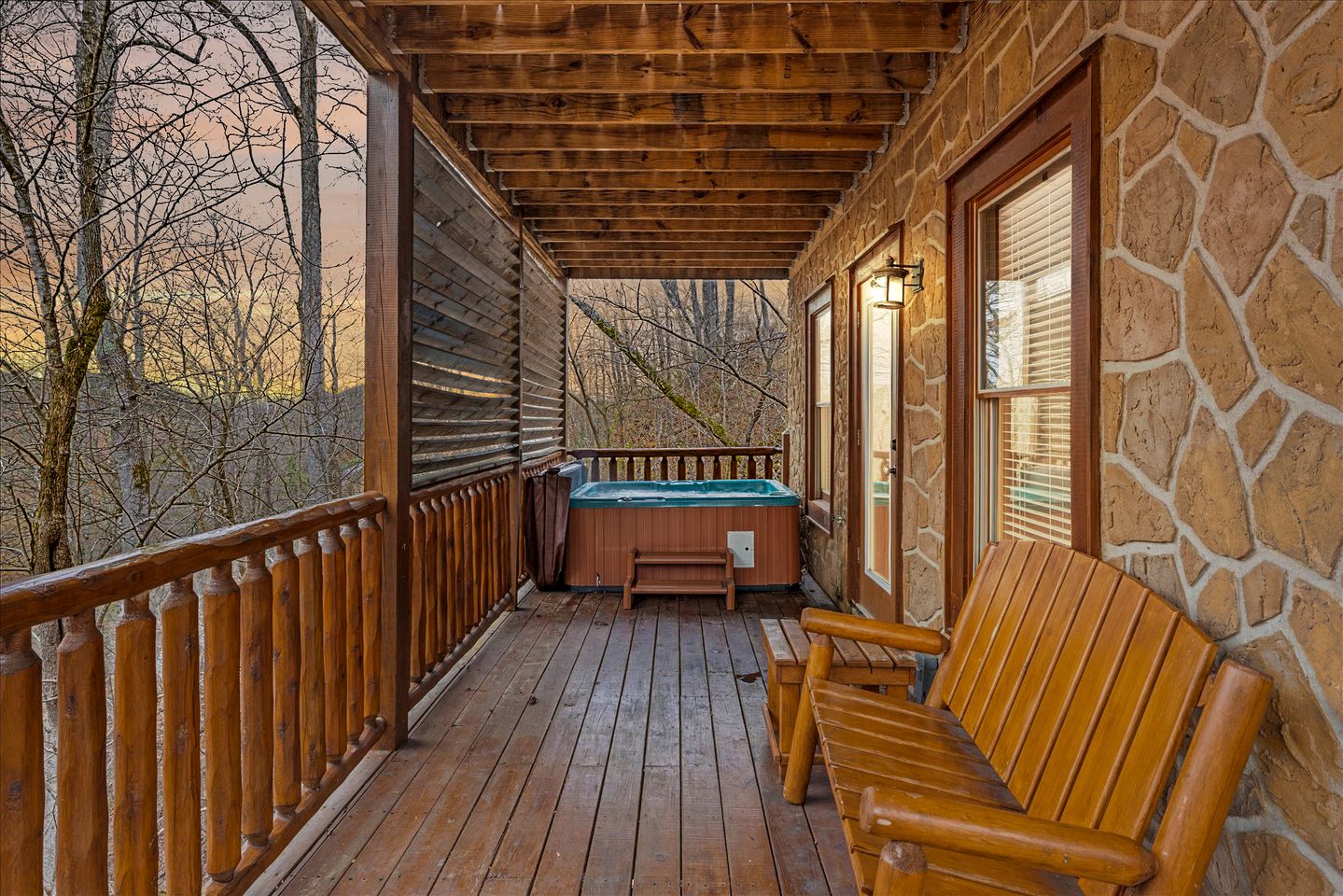 Family Glamping Getaway in the Great Smoky Mountains in this Wonderful Cabin Rental in Pigeon Forge