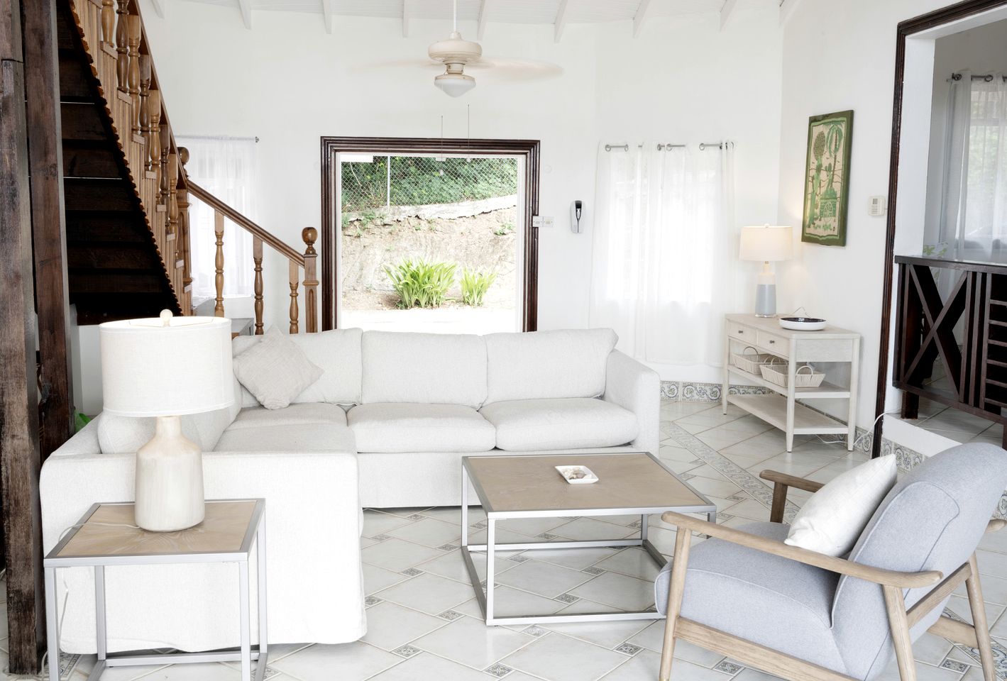 Tropical Villa Retreat with Stunning Sea Views, Private Pool, and Lush Gardens in Marisule, St. Lucia