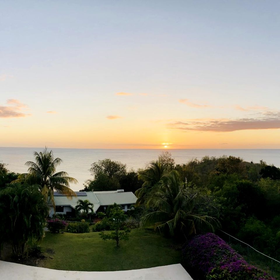 Tropical Villa Retreat with Stunning Sea Views, Private Pool, and Lush Gardens in Marisule, St. Lucia