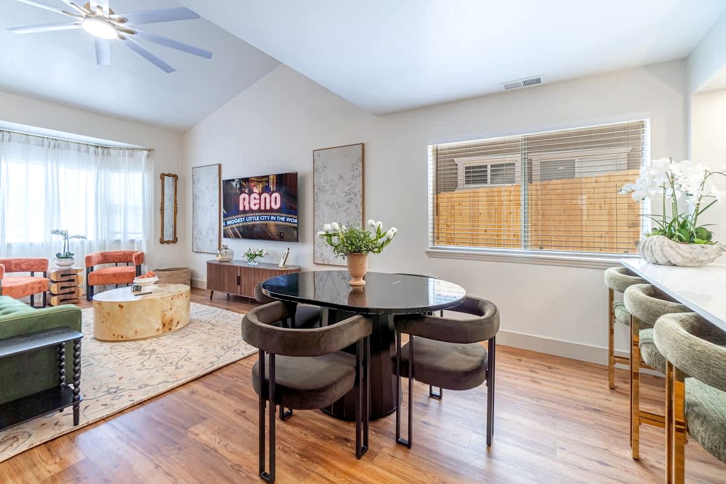 Charming Remodeled Home with Art Deco Flair and Game Room near Downtown Reno, Nevada