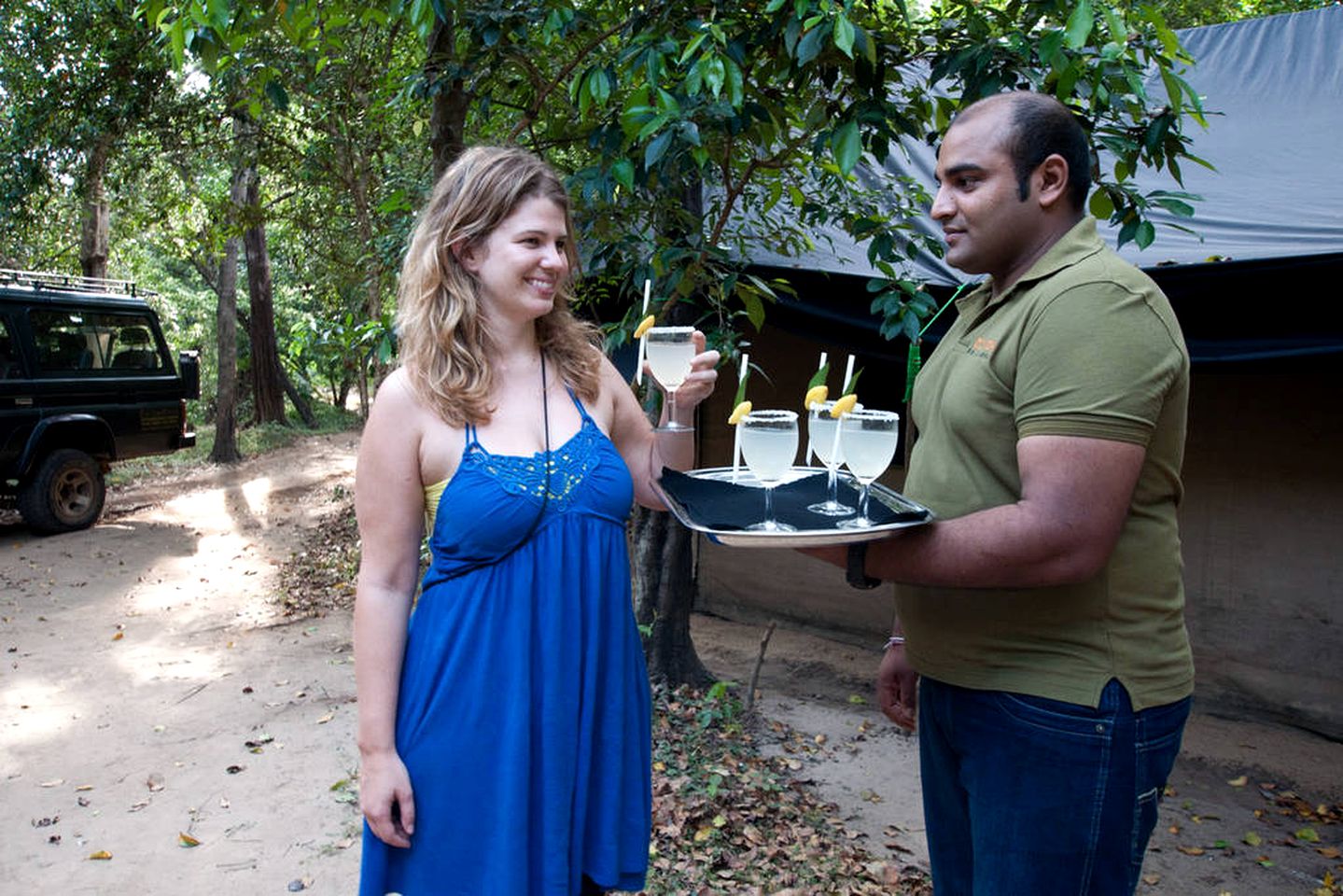 Spacious Safari Tent for a Rainforest Vacation in Ratnapura, Sri Lanka