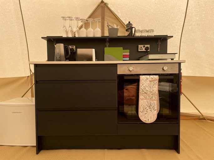 Bell tents (United Kingdom, Halstead, England)