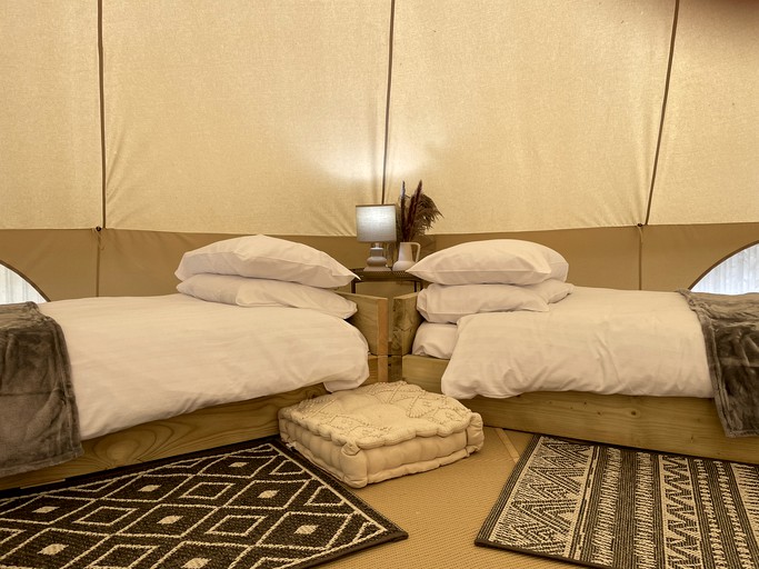 Bell tents (United Kingdom, Halstead, England)