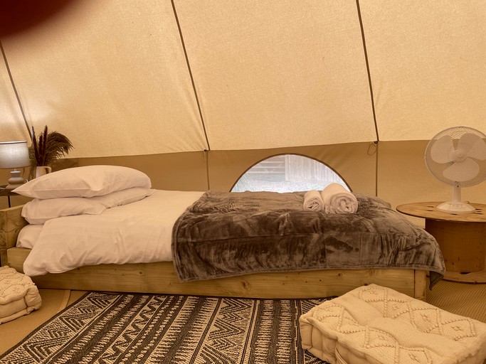 Bell tents (United Kingdom, Halstead, England)