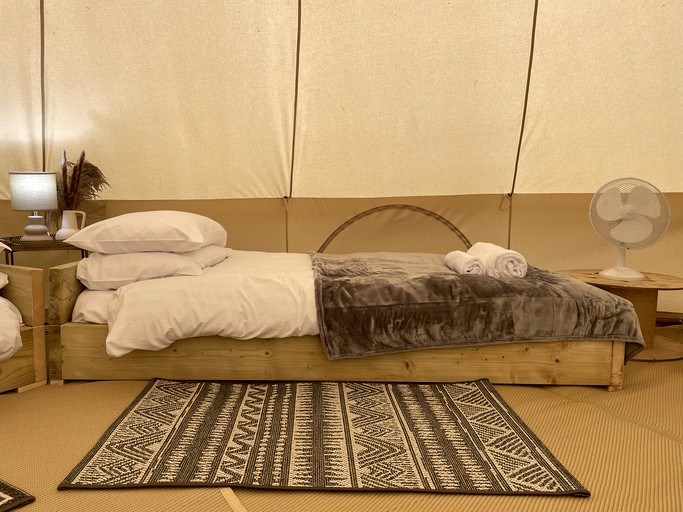 Bell tents (United Kingdom, Halstead, England)