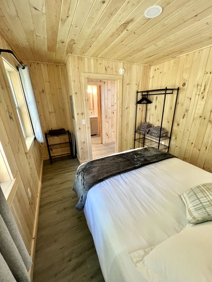 Relaxing Lake Cabin with Kayaks, Grill & Sandy Beach Access in Burnham, Maine
