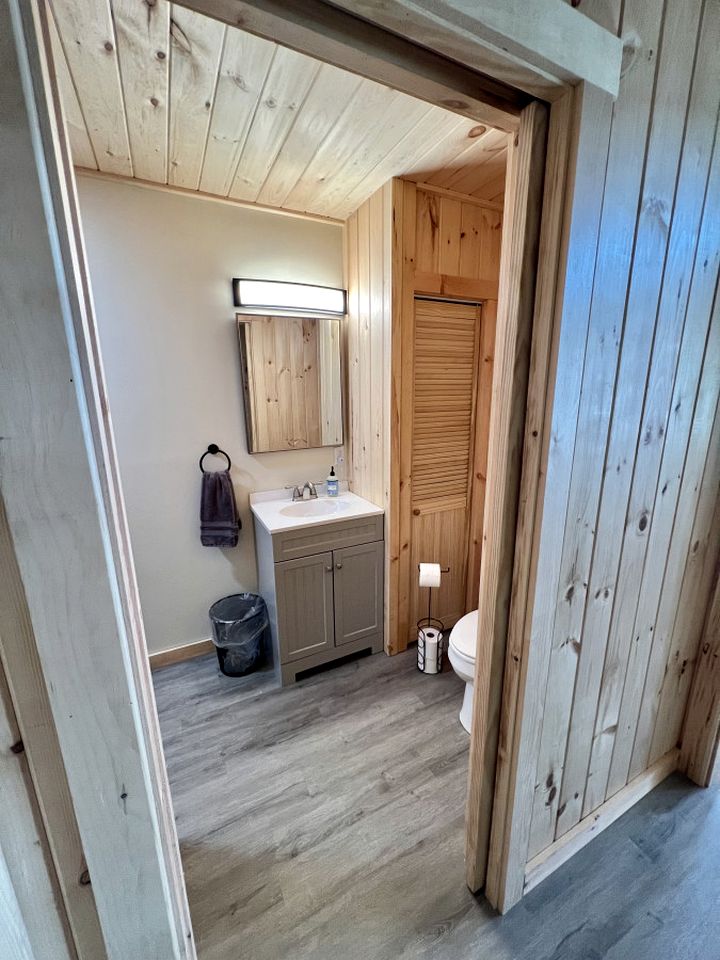 Relaxing Lake Cabin with Kayaks, Grill & Sandy Beach Access in Burnham, Maine