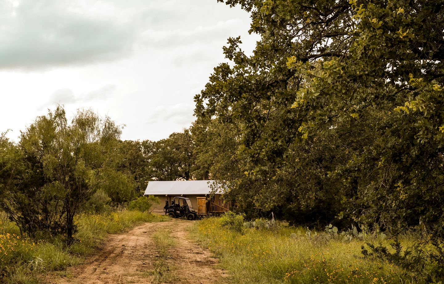 Incredible Safari Tent with Fire Pit in San Saba, Texas