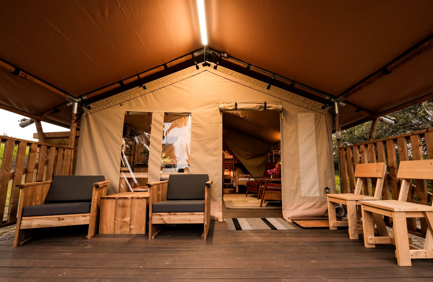 Incredible Safari Tent with Fire Pit in San Saba, Texas