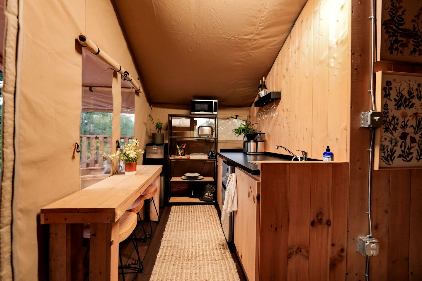 Incredible Safari Tent with Fire Pit in San Saba, Texas